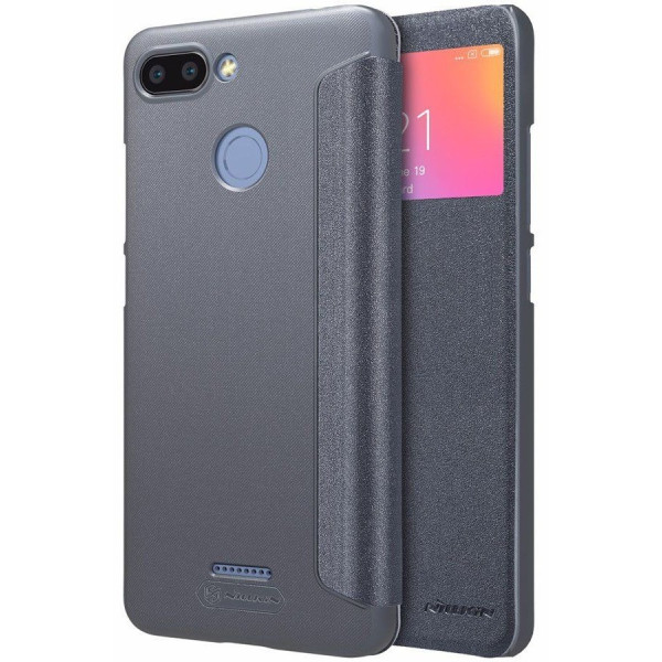 

Nillkin Sparkle Leather PU black для Xiaomi Redmi 6