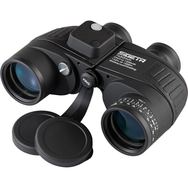 

Бинокль SIGETA Admiral 7x50 Black floating/compass/reticle морской (65811)