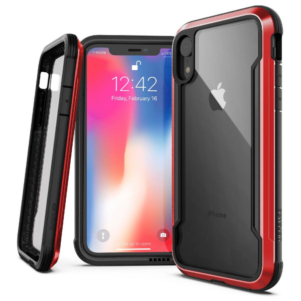 

Чехол X-Doria Defense Shield Red для iPhone XR