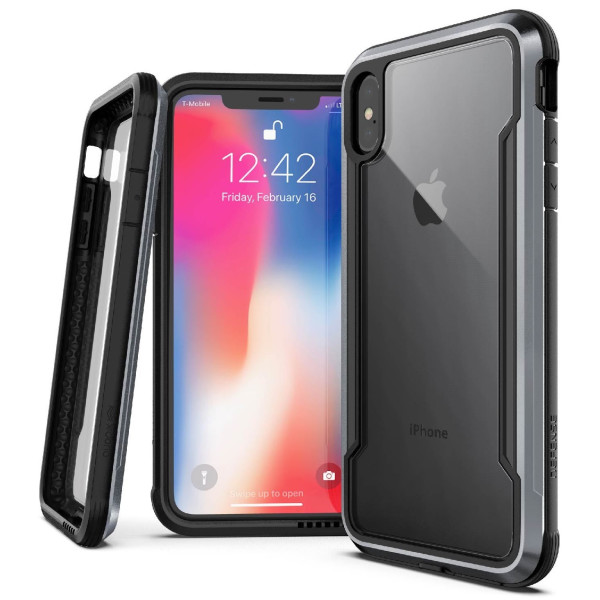 

Чехол X-Doria Defense Shield Black для iPhone XS Max
