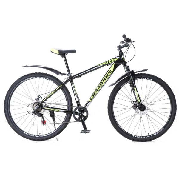 

Велосипед Champion 29" Flex SUSP Рама 17" black-yellow (2021)