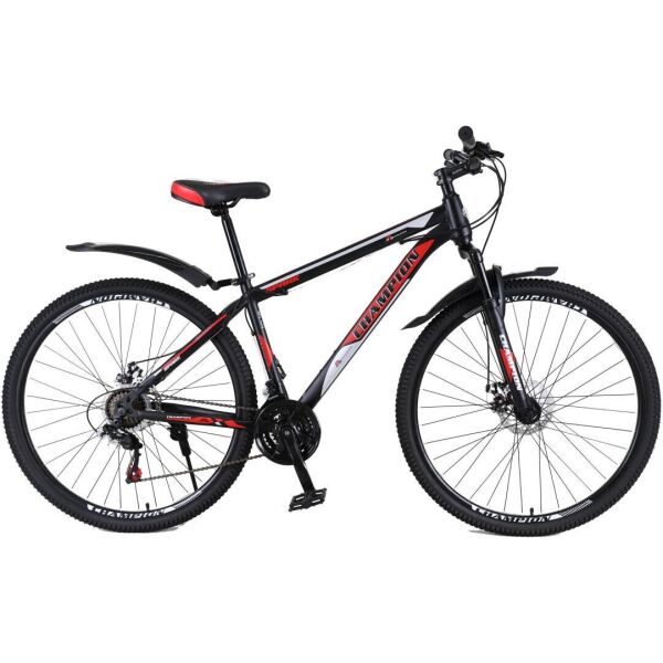 

Велосипед Champion 29" Spark Рама 19.5" black-red-silvery (2021)