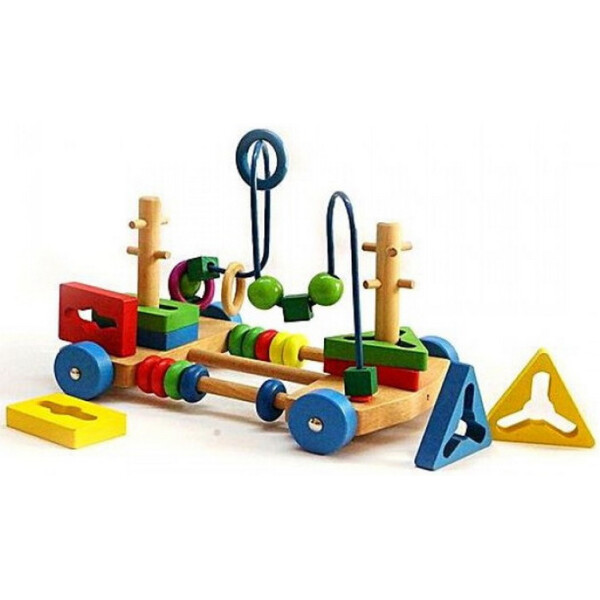 

Деревянная игрушка Центр развивающий MD 1241 (Лабиринт)