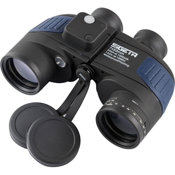 

Бинокль SIGETA Admiral 7x50 Blue floating/compass/reticle морской (65813)