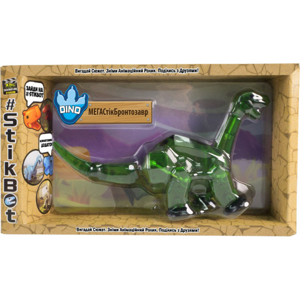 

Фигурка Stikbot MEGA DINO БРОНТОЗАВР (TST624B)