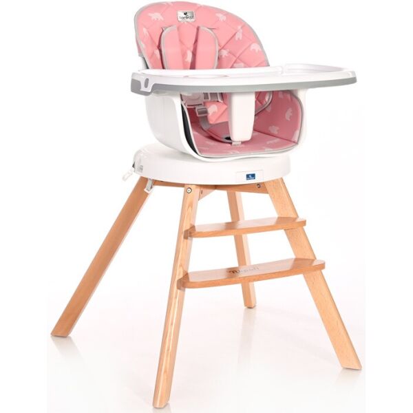 

Стульчик для кормления Lorelli NAPOLI (pink bears)