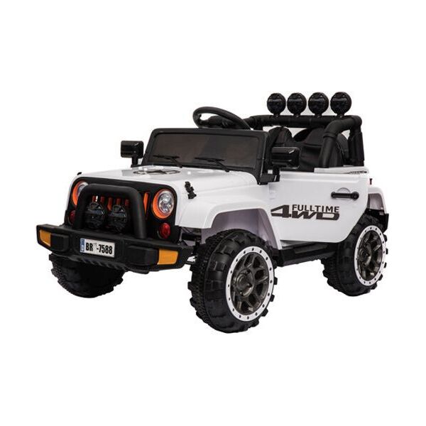 

Электромобиль-джип Car4Kids T-7833 на радиоуправлении и с МР3 + 2 мотора по 30 Вт Белый