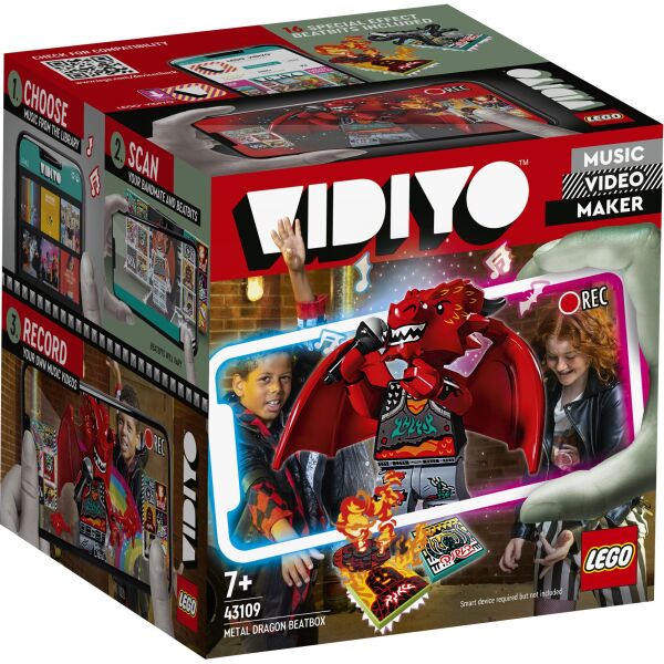 

LEGO® VIDIYO Metal Dragon BeatBox (Битбокс Дракона-Металлиста) (43109)