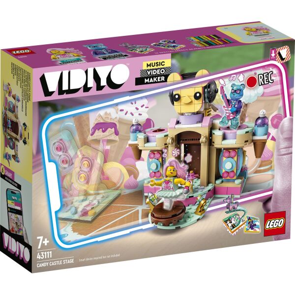 

LEGO® VIDIYO Candy Castle Stage (Сцена карамельного замка) (43111)