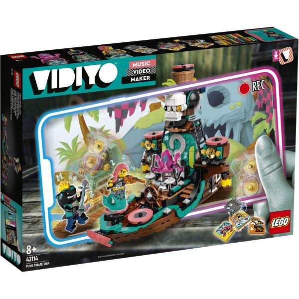 

LEGO® VIDIYO Punk Pirate Ship (Корабль Пирата Панка) (43114)
