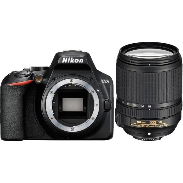 

Фотоаппарат Nikon D3500 AF-S 18-140mm VR