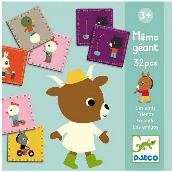 

Настольная игра DJECO Мемо Друзья (DJ08119)