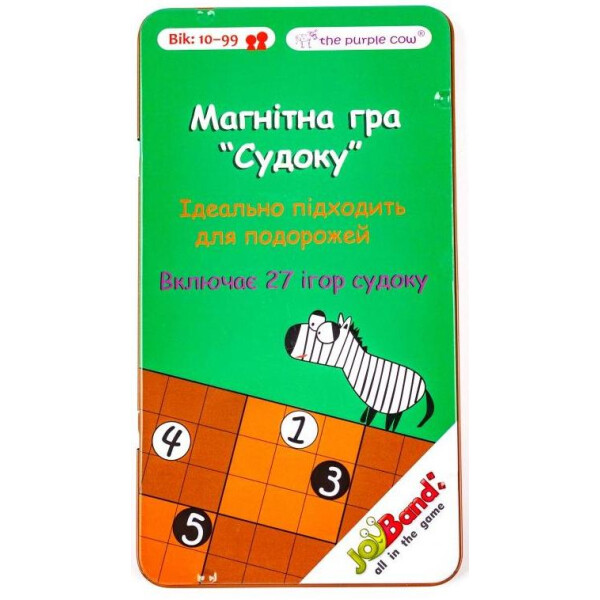 

Настольная игра JoyBand-Purple cow Судоку (575)