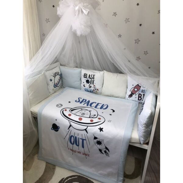 

Комплект постельного белья Baby Comfort Baby Bembi 8 элементов Космос