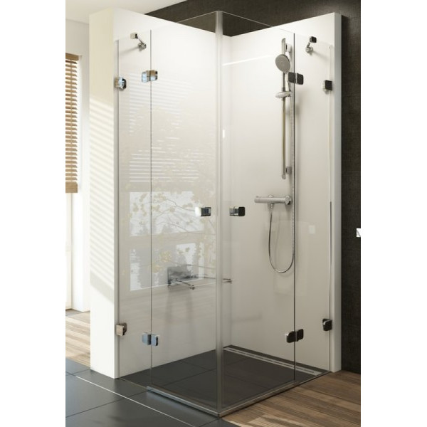 

Душевая кабина RAVAK Brilliant BSRV4-80 Хром TRANSPARENT, 1UV44A00Z1