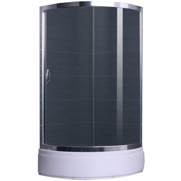 

Душевая кабина Eger Csardas 95x95 на среднем поддоне 599-512, тонированный, хром