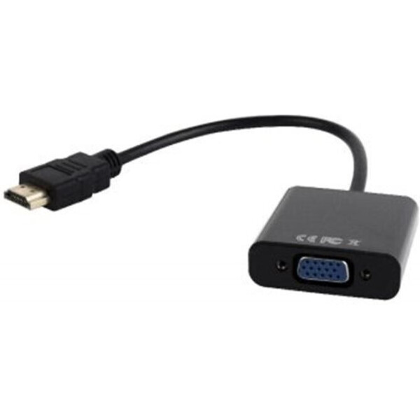 

HDMI -> VGA + jack 3.5mm Cablexpert (B-HDMI-VGA-03)