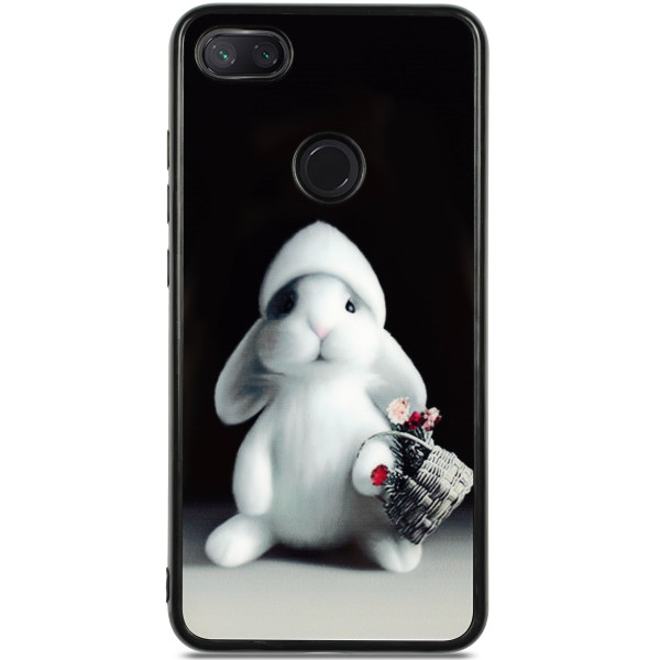 

DEF Xiaomi Mi8 Lite Pop up stand TPU PC White Rabbit