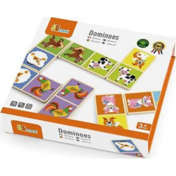 

Игра настольная Viga Toys Домино "Ферма"
