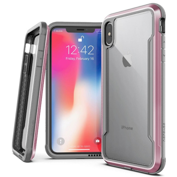 

Чехол X-Doria Defense Shield Pink для iPhone XS Max