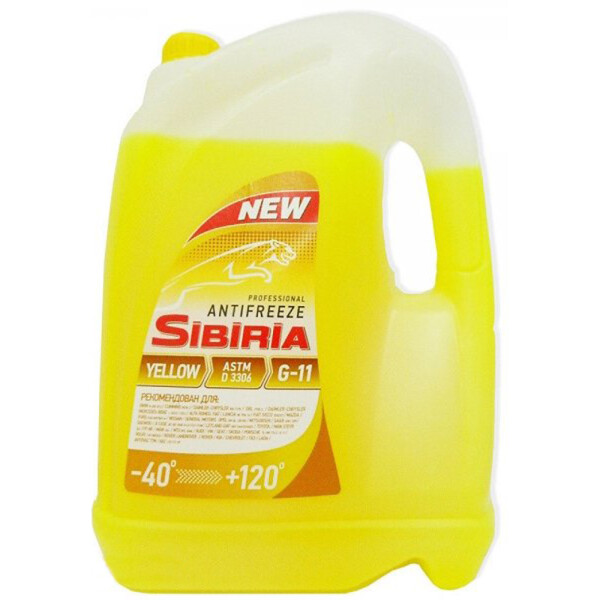 

Антифриз MEG SIBIRIA (-40) желт. ПЕ кан.10кг