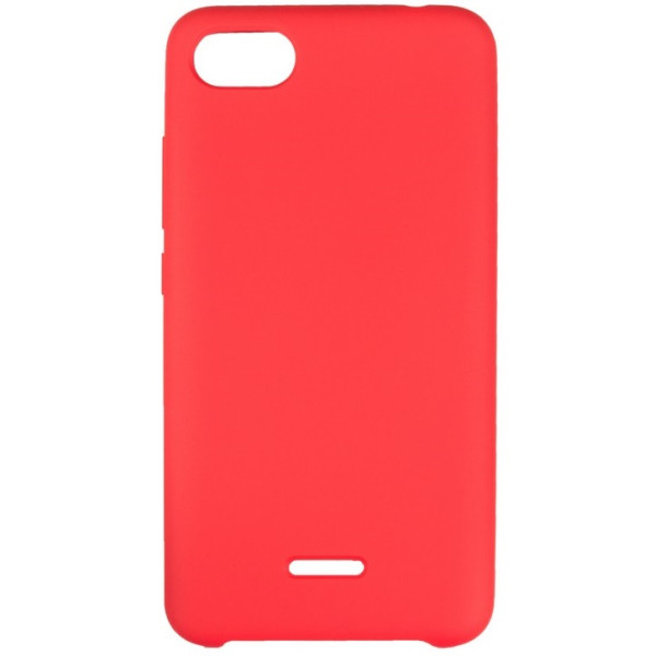 

Чехол ColorWay Liquid Silicone red для Xiaomi Redmi 6A