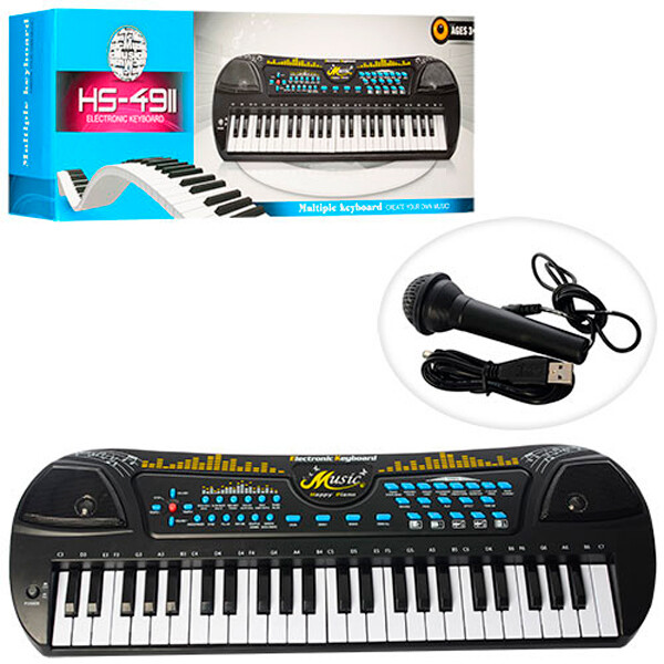 

Синтезатор HS4911 49 клавиш, USB