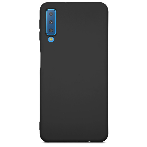 

DEF Rubberized TPU Black для Samsung A7 (2018) A750