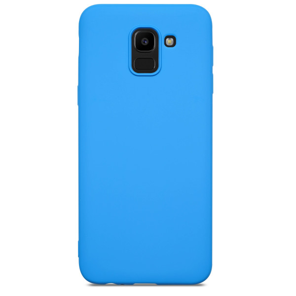 

Чехол DEF Rubberized TPU Blue для Samsung J6 2018