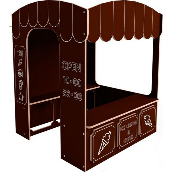 

Игровой домик IndigoWood Café Коричневый (39899)