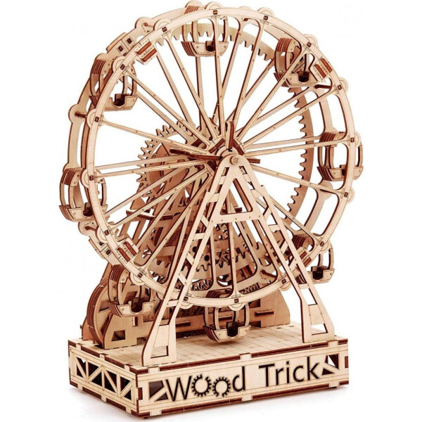 

Механическое колесо обозрения, механический 3D-пазл, Wood Trick