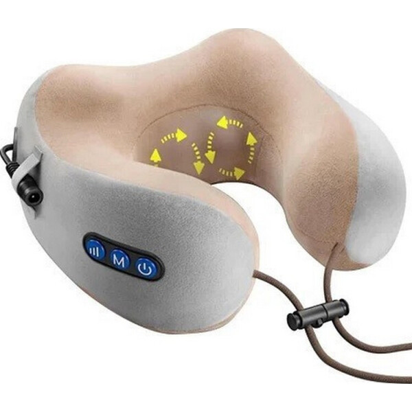 

Массажер - подушка для шеи с подогревом и тремя уровнями интенсивности массажного воздействия U-Shaped Massage Pillow MASSAGE WM 004 (EN14272)