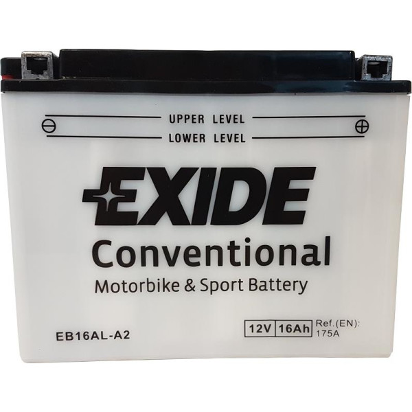 

Автомобильный аккумулятор Exide 16Ah-12v (EB16AL-A2) (205х70х162) R, EN175