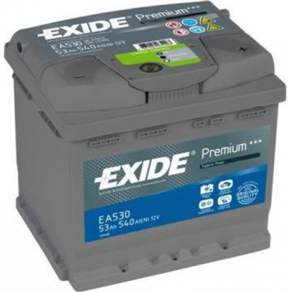 

Exide 53Ah-12v PREMIUM(207х175х190),R,EN540