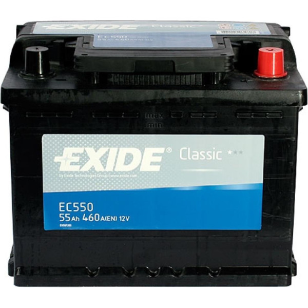 

Автомобильный аккумулятор Exide 55Ah-12v CLASSIC(242х175х190),R,EN460