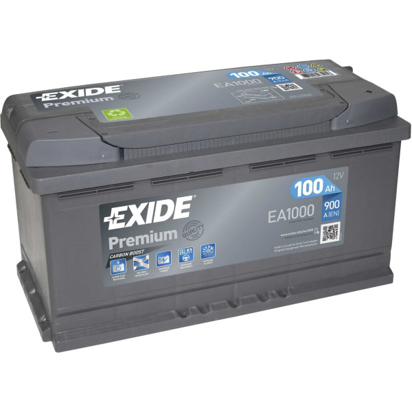 

Exide 100Ah-12v PREMIUM(353х175х190),R,EN900