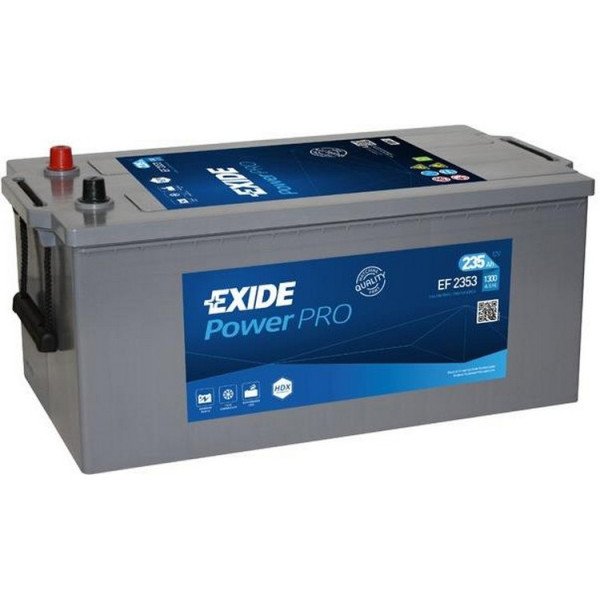 

Exide 235Ah-12v PROFESSIONAL POWER(518х279х240),L,EN1300
