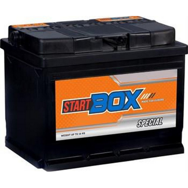 

Автомобильный аккумулятор STARTA 50Ah-12v StartBOX Special (215x175x190),L,EN400