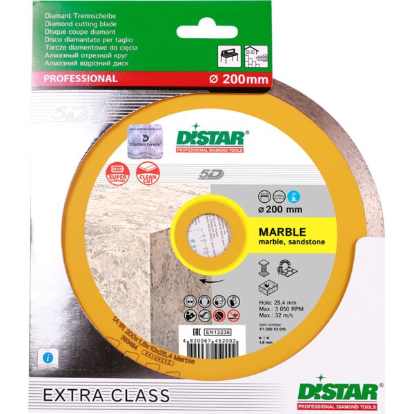 

Distar Marble 1A1R 200x1,6x10x25,4 (11120053015)