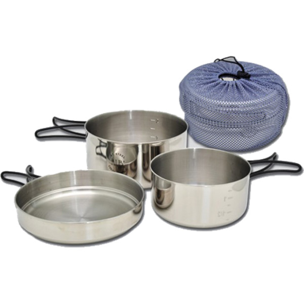 

Набор ALB 657 K2 Three piece camping cookware (8595051206577)