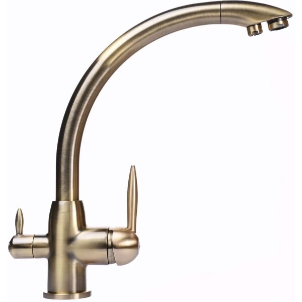 

Смеситель для кухни GLOBUS LAZER GLLR-0777 BRONZE