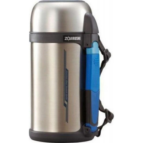 

Термос Zojirushi SF-CС20XA 2L (складная ручка+ремешок) стальной (1678.00.20)