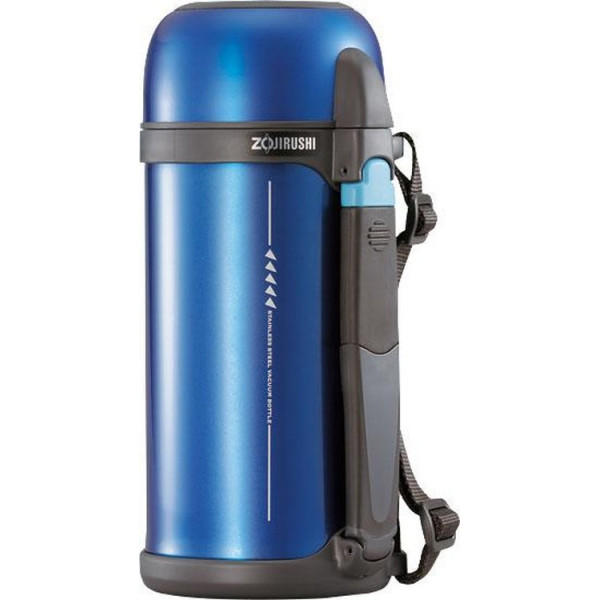 

Термос Zojirushi SF-CС15AН 1.5L (складная ручка+ремешок) синий (1678.00.25)