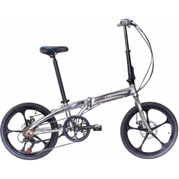 

CROSSRIDE CITY FOLDING 20" серый (0816X1)