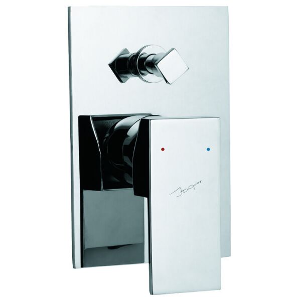 

Смечитель для ванны JAQUAR Kubix F в/ч, KUB-CHR-35065FK