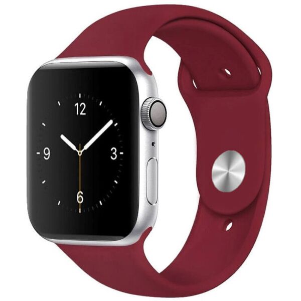 

Силиконовый ремешок Epik для Apple watch 38mm / 40mm Бордовый / Maroon