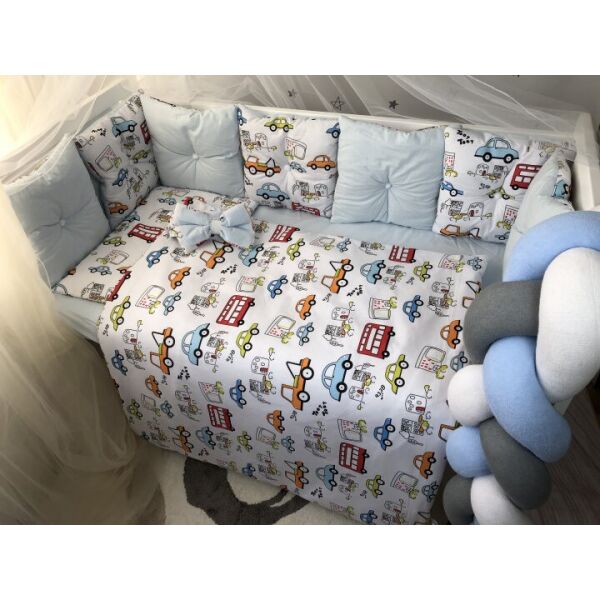 

Комплект постельного белья Baby Comfort Fluffy-3 Авто 8 элементов