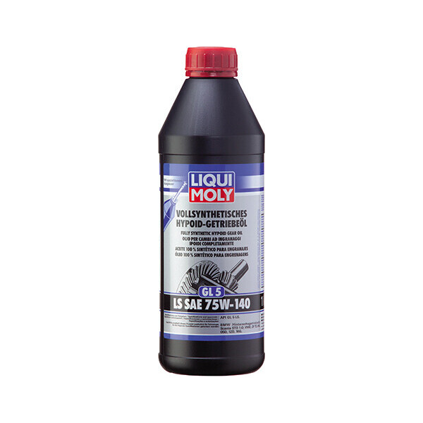 

Масло Liqui Moly VOLLSYNTHETISCHES GL5 LS 75W-140 1 л