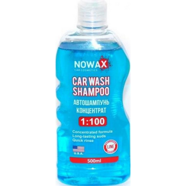 

Автошампунь NOWAX CAR WASH SHAMPOO (NX00500) 500мл
