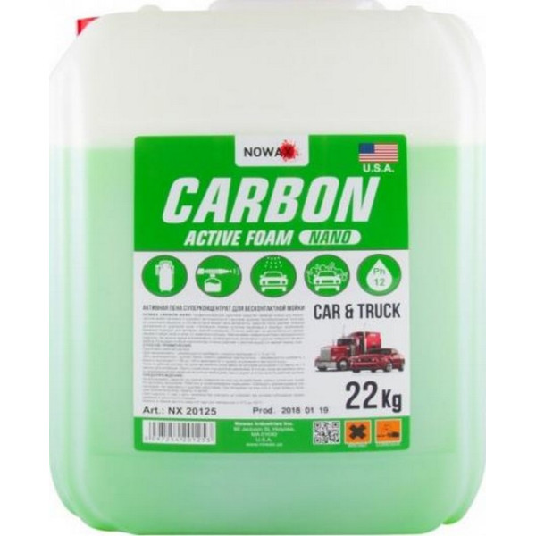 

Шампунь NOWAX CARBON NANO ACTIVE FOAM NX20125 22кг